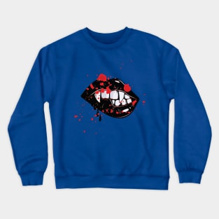 vampire lips 5 Crewneck Sweatshirt